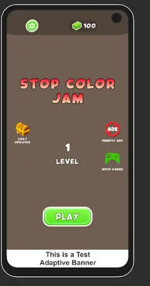 Stop Color Jam – Unity – Admob screenshot 2