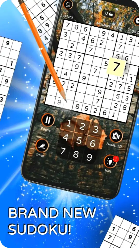 Sudoku – Brain and Puzzle Game. SellUnitySourceCode screenshot 3
