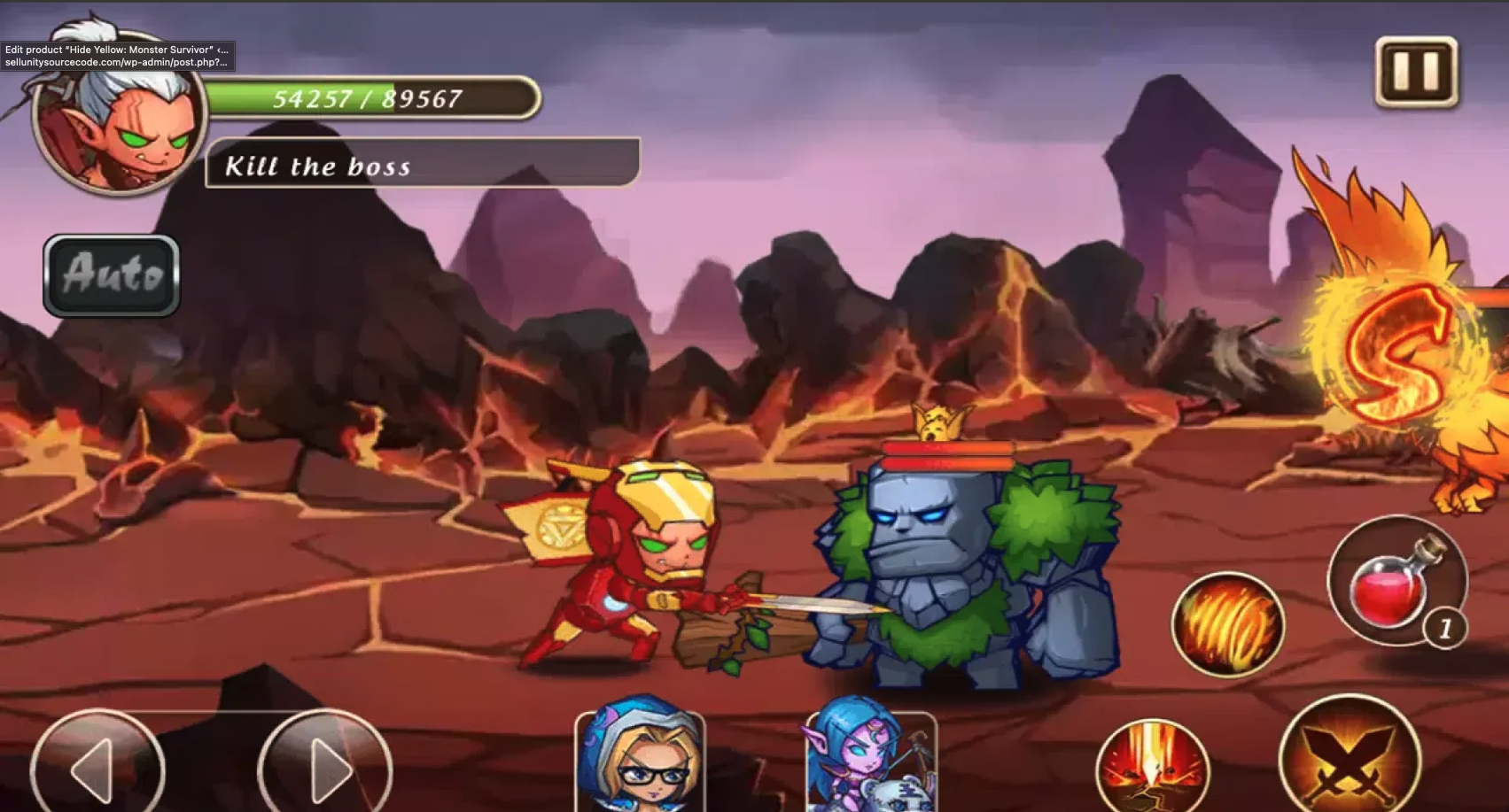 Sword Warrior – Epic Hack &amp; Slash RPG screenshot 7