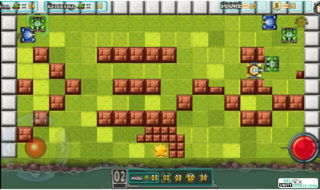 Tank 2D – The Legendary Retro Tank Battle Reimagined! screenshot 2