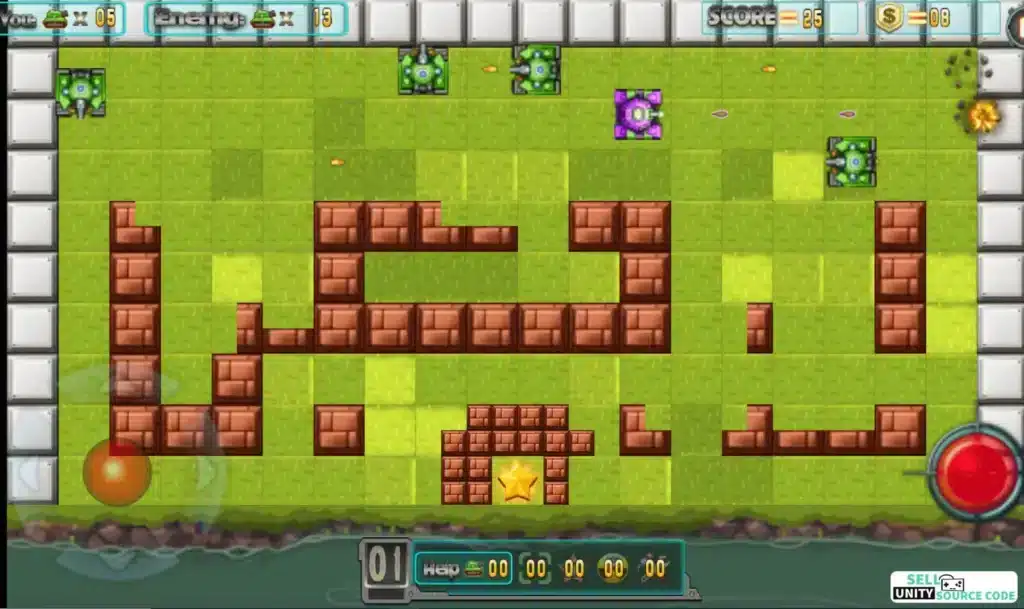 Tank 2D – The Legendary Retro Tank Battle Reimagined! screenshot 5