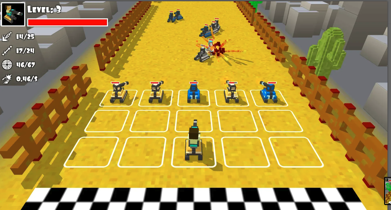 Tankie Snaker Attack screenshot 11