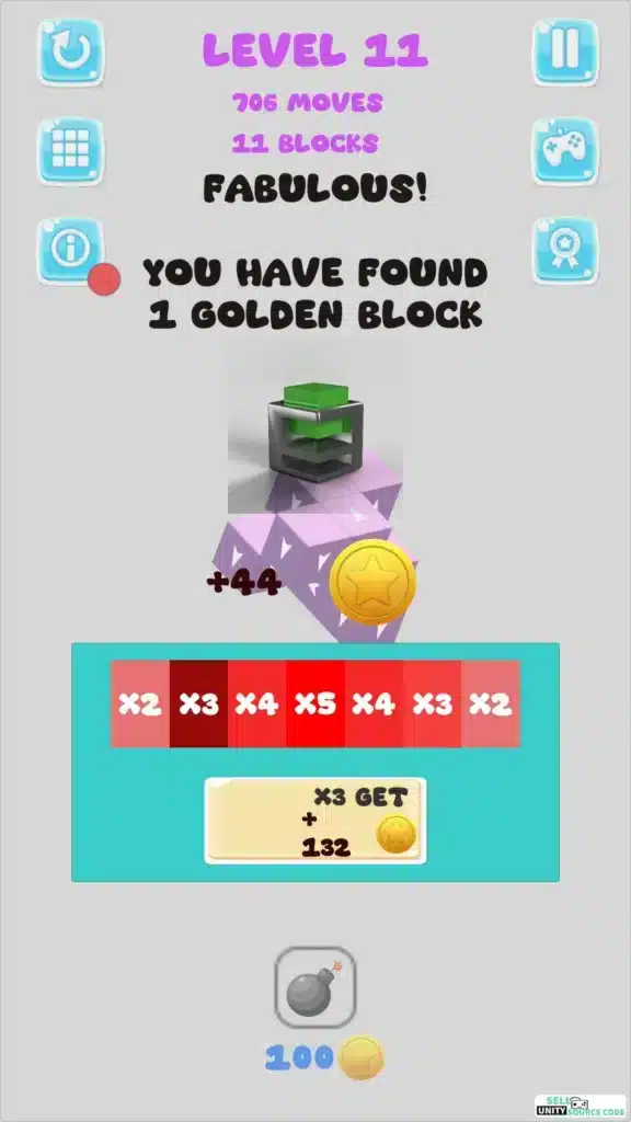 Tap Out, Tap Master, Tap Away SellUnitySourceCode screenshot 4