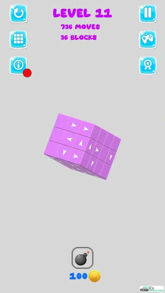 Tap Out, Tap Master, Tap Away SellUnitySourceCode screenshot 5
