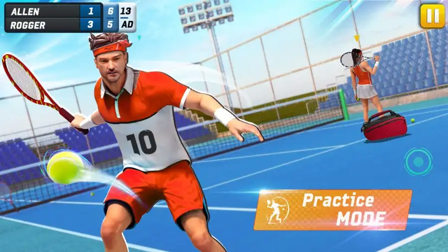 Tennis Game 3D Unity Source Code SellUnitySourceCode screenshot 2