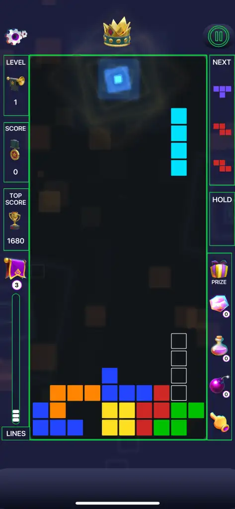 Tetrio Blockris Puzzle Game SellUnitySourceCode screenshot 4