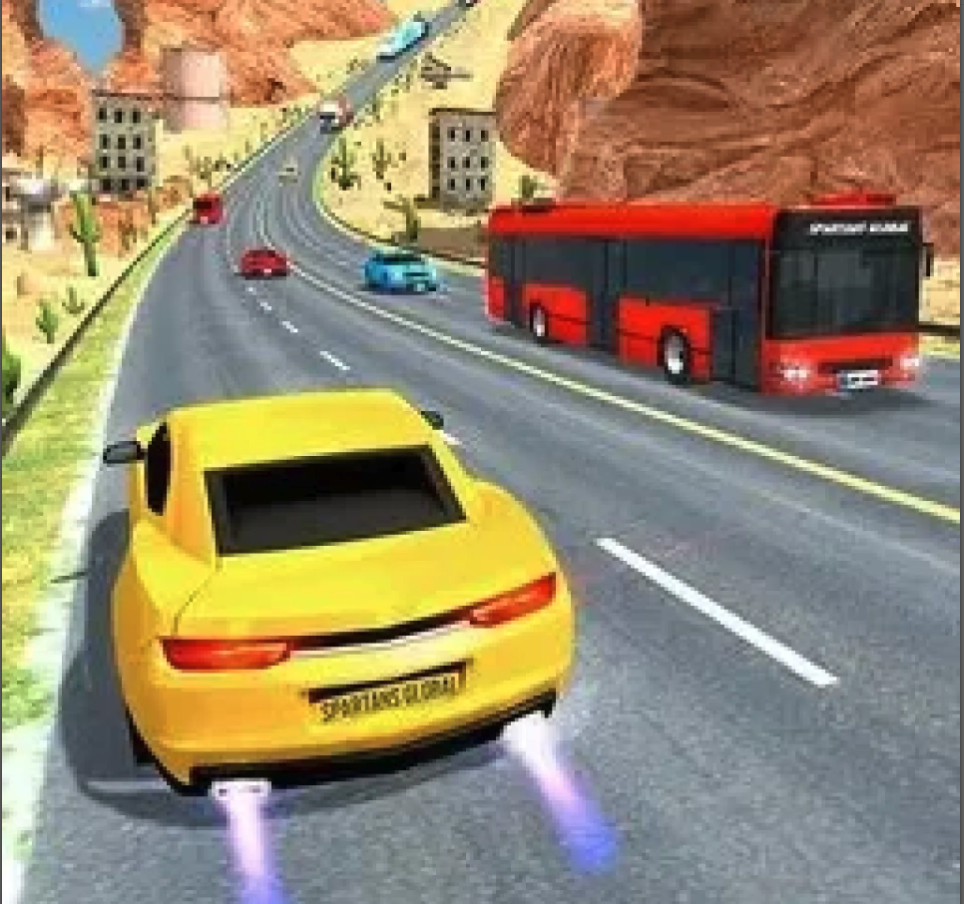 The Corsa Legends – Modern Car Traffic Racing screenshot 2