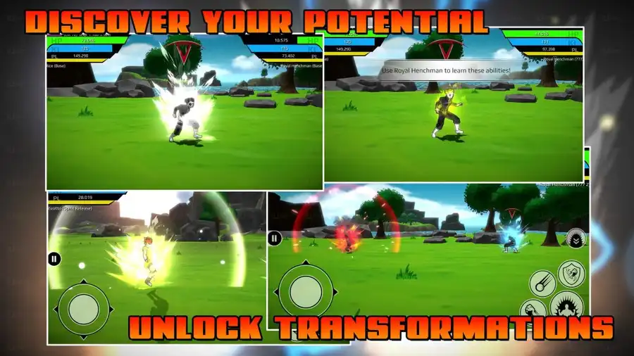The Final Power Level Warrior SellUnitySourceCode screenshot 4