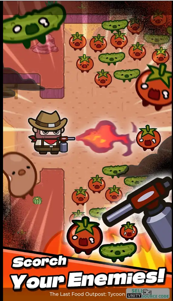 The Last Food Outpost: Tycoon SellUnitySourceCode screenshot 5