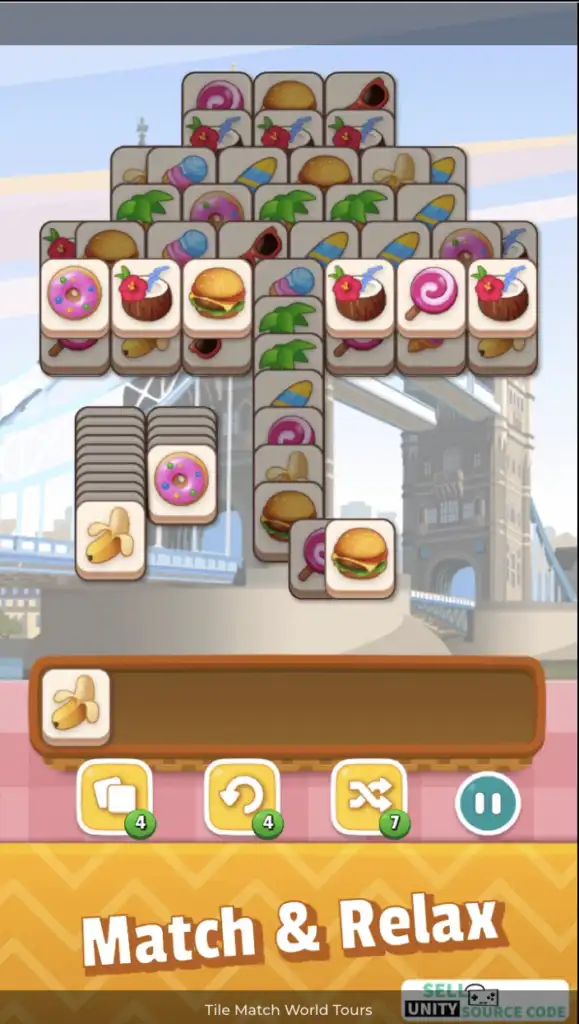 Tile Match World Tours SellUnitySourceCode screenshot 4