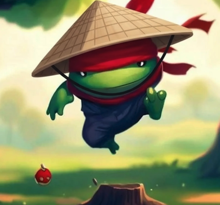 Tongue Hook.io - Ninja Frogs