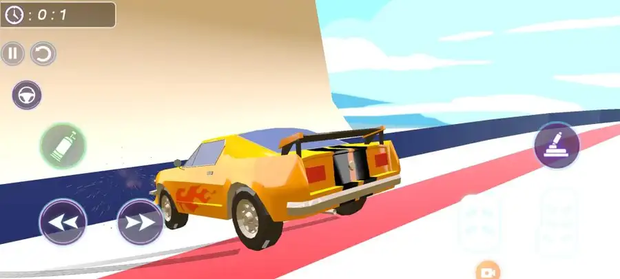 Toon Car Stunt Driving 3D Game SellUnitySourceCode screenshot 3