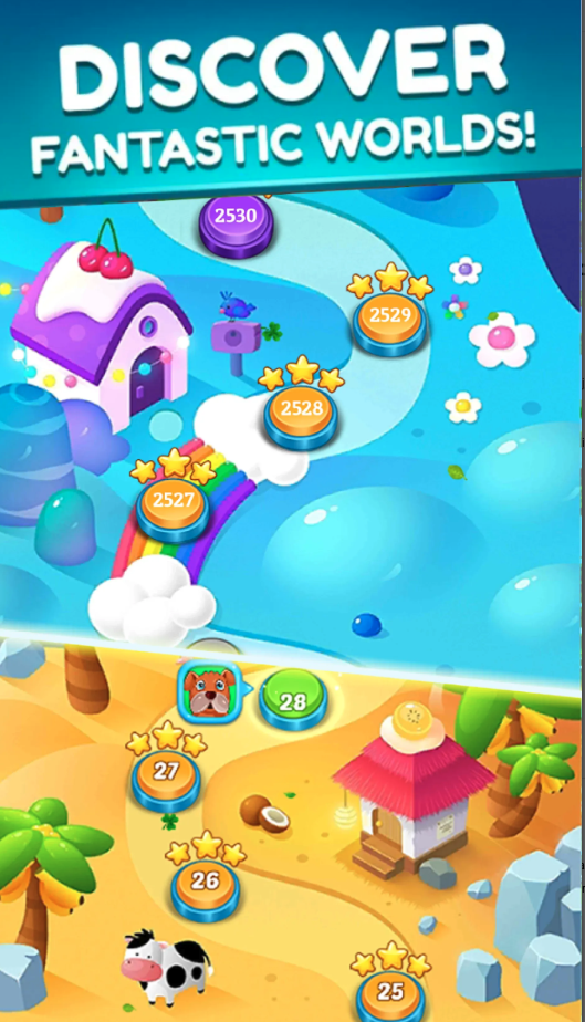 Toon Pet Crush: Toy Cube Puzzle screenshot 10