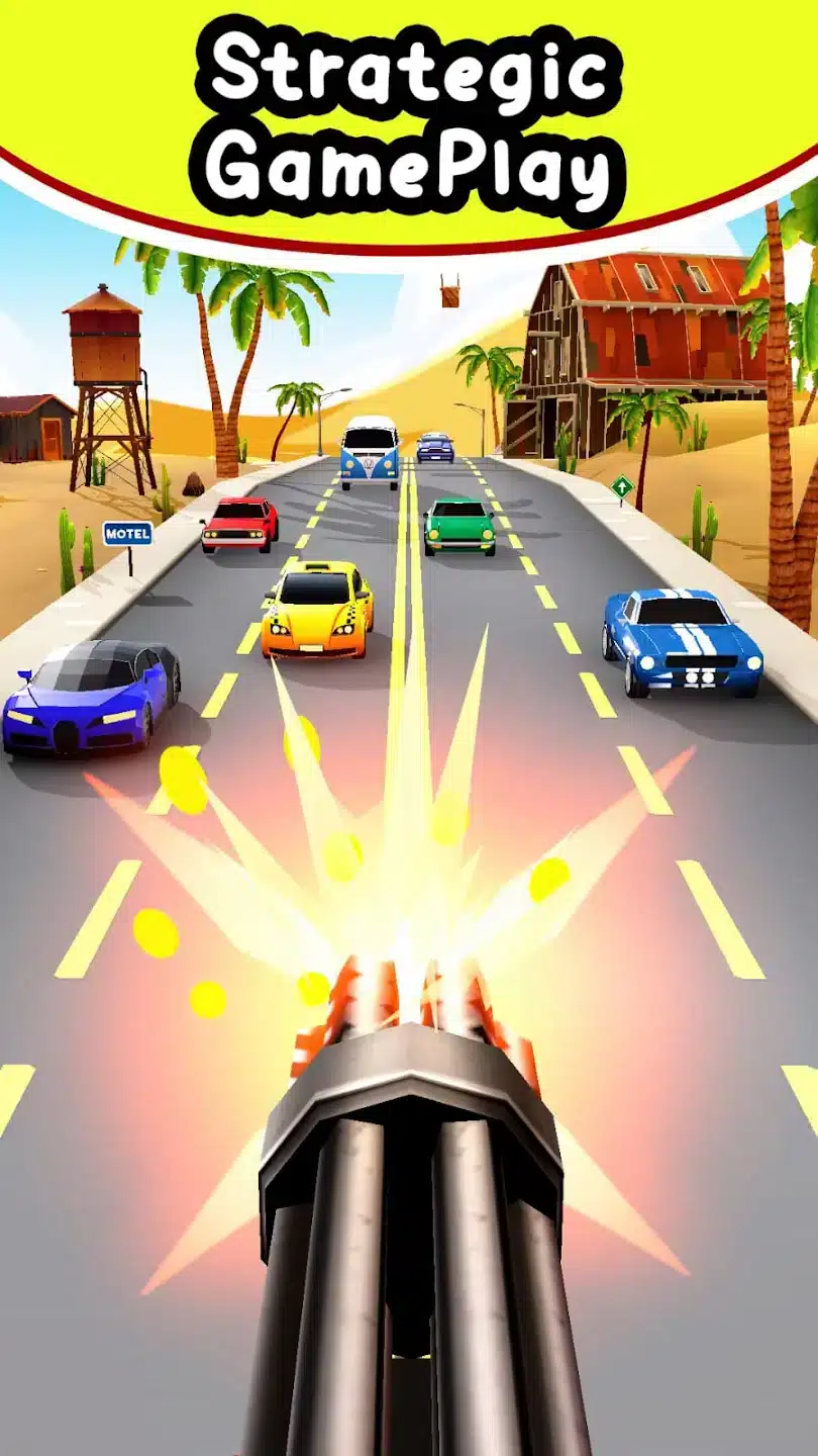 Traffic Car Escape SellUnitySourceCode screenshot 5