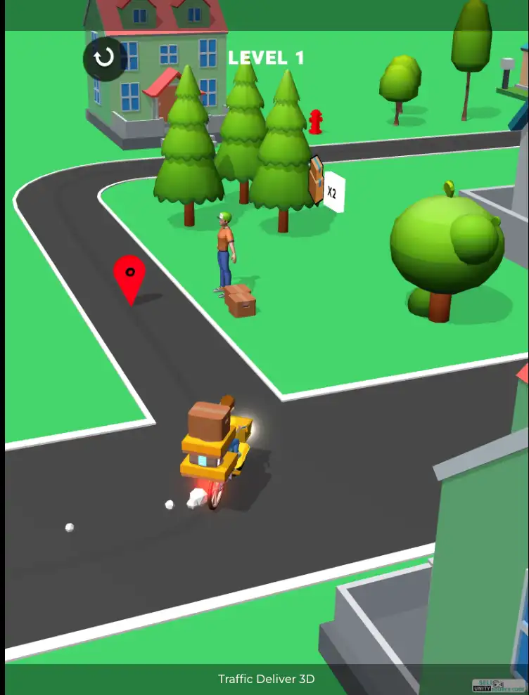 Traffic Deliver 3D SellUnitySourceCode screenshot 3