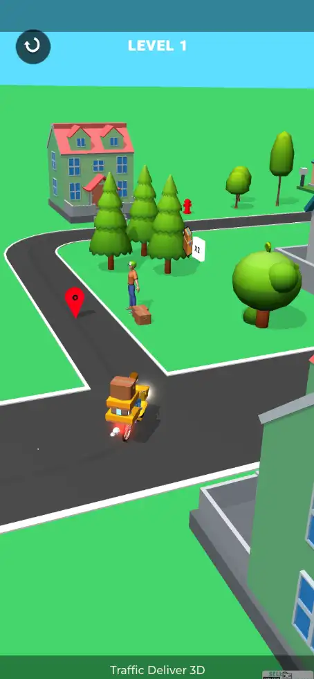 Traffic Deliver 3D SellUnitySourceCode screenshot 4