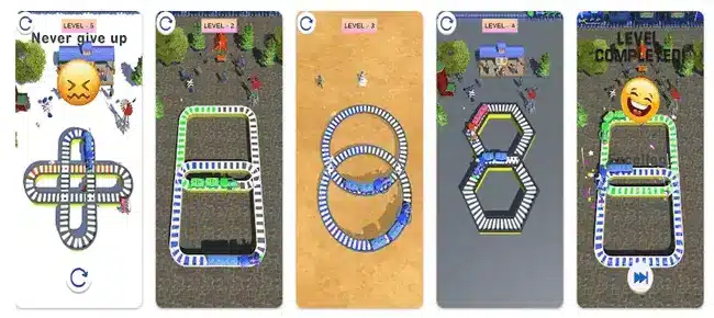 Train Road Puzzle SellUnitySourceCode screenshot 2