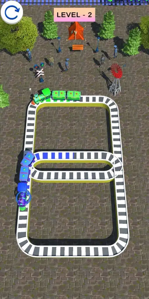 Train Road Puzzle SellUnitySourceCode screenshot 3