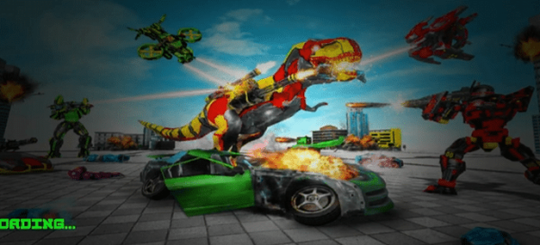 Trex Robot Transformation Unity Game screenshot 8