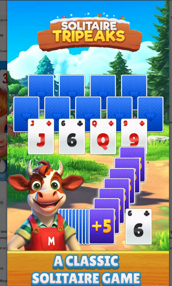 TriPeaks Solitaire Flowers screenshot 4