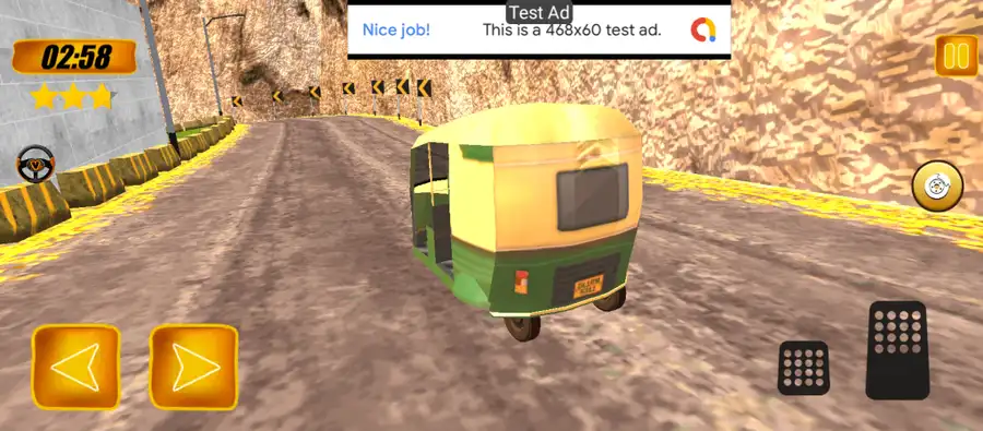 Tuk Tuk Rickshaw Driving Offroad Auto Game 2022 SellUnitySourceCode screenshot 3
