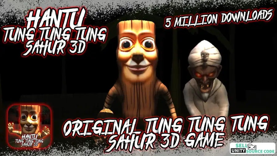 Tung Tung Tung Sahur 3D Horror SellUnitySourceCode screenshot 2