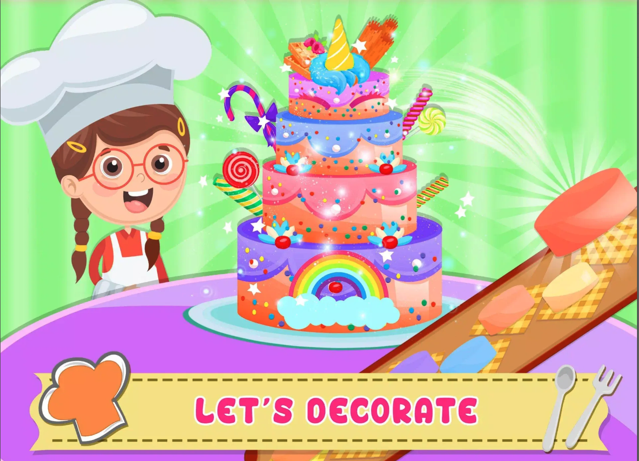 Unicorn Cake: Donut Maker screenshot 7
