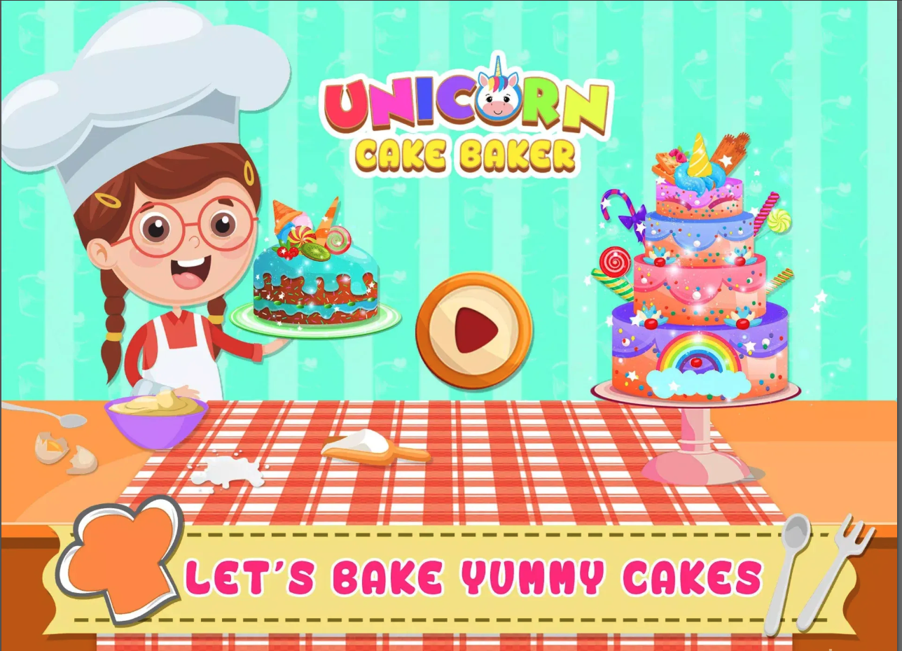 Unicorn Cake: Donut Maker screenshot 8