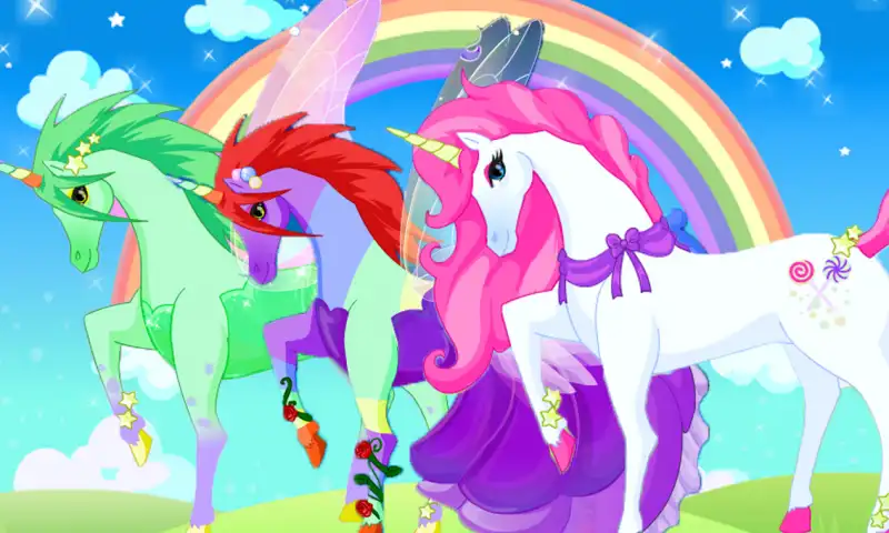 Unicorn Dress up - Girl Game SellUnitySourceCode screenshot 3