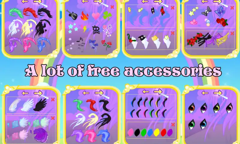 Unicorn Dress up - Girl Game SellUnitySourceCode screenshot 5