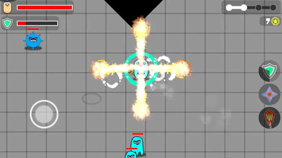 Unity Game Template – Bacterial Defender SellUnitySourceCode screenshot 4