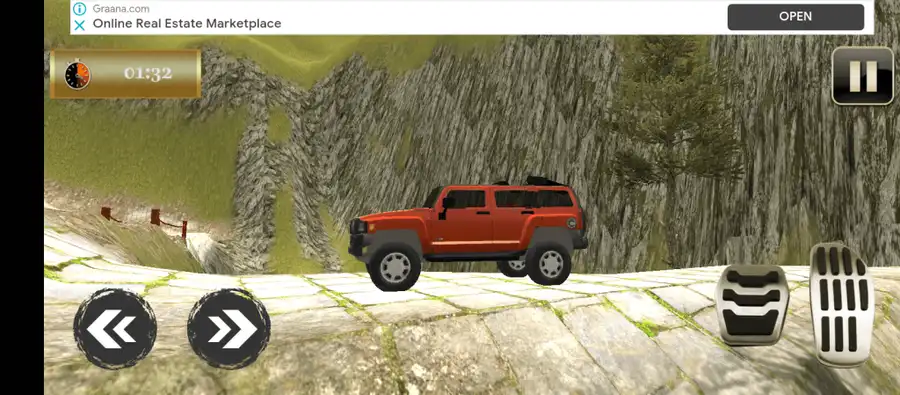 Uphill jeep driving simulation game : jeep drive SellUnitySourceCode screenshot 2