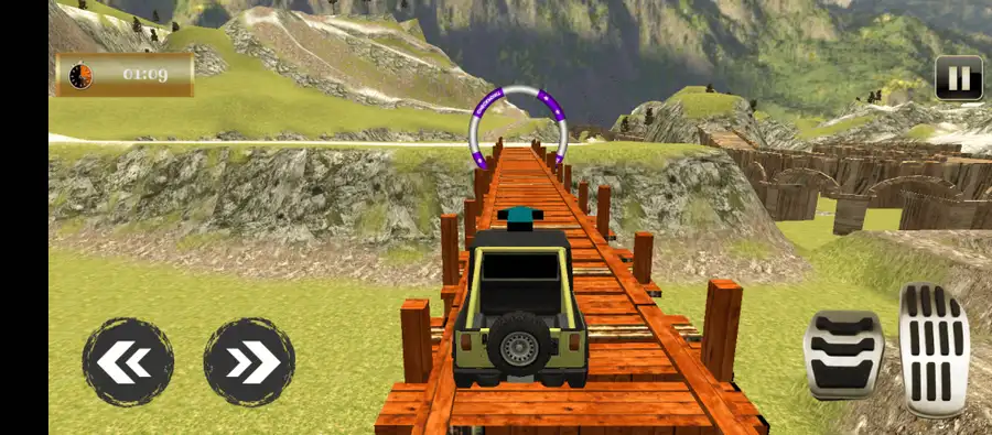 Uphill jeep driving simulation game : jeep drive SellUnitySourceCode screenshot 3