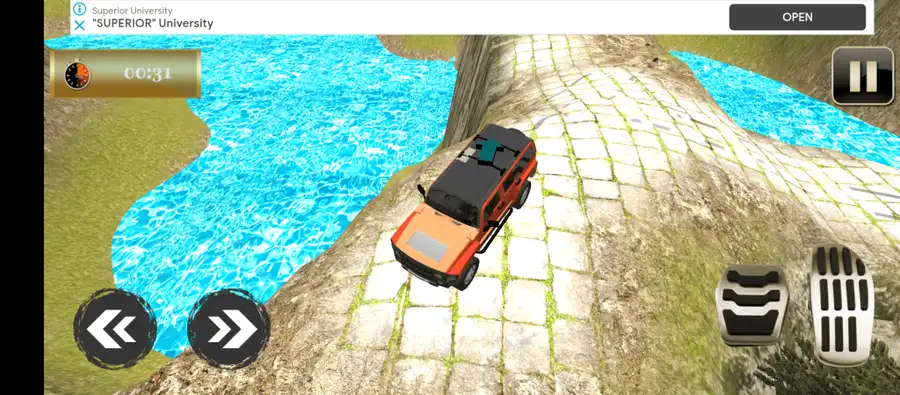 Uphill jeep driving simulation game : jeep drive SellUnitySourceCode screenshot 5