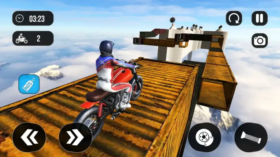 Urban Rider: Motocross Bike St SellUnitySourceCode screenshot 3