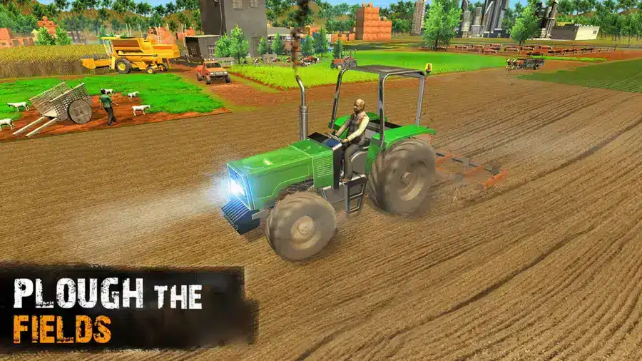 Village Farming Simulator – Tractor Driver SellUnitySourceCode screenshot 5