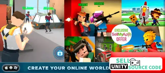 Viral Multiplayer COMBO Offer: 3 Shooter SellUnitySourceCode screenshot 5