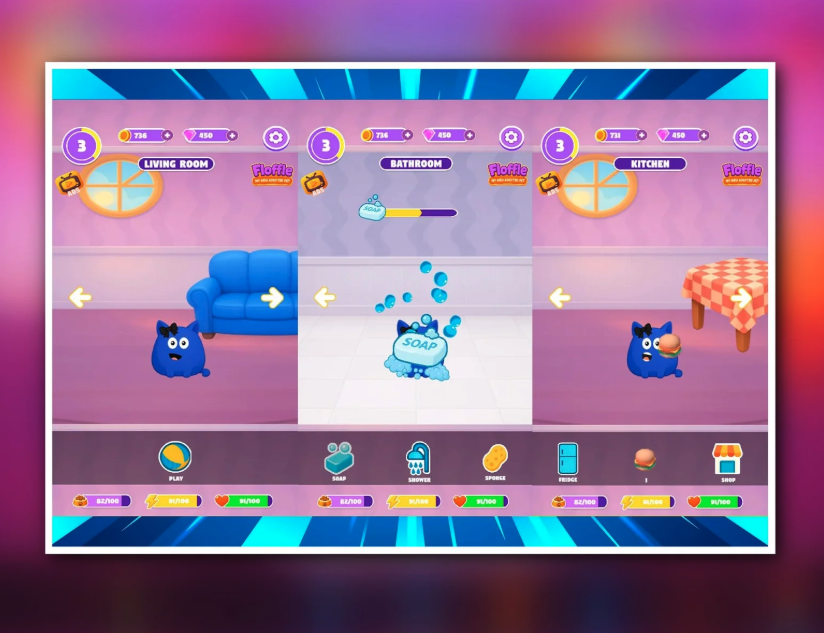 Virtual Pet Simulator - Complete Game Template screenshot 6