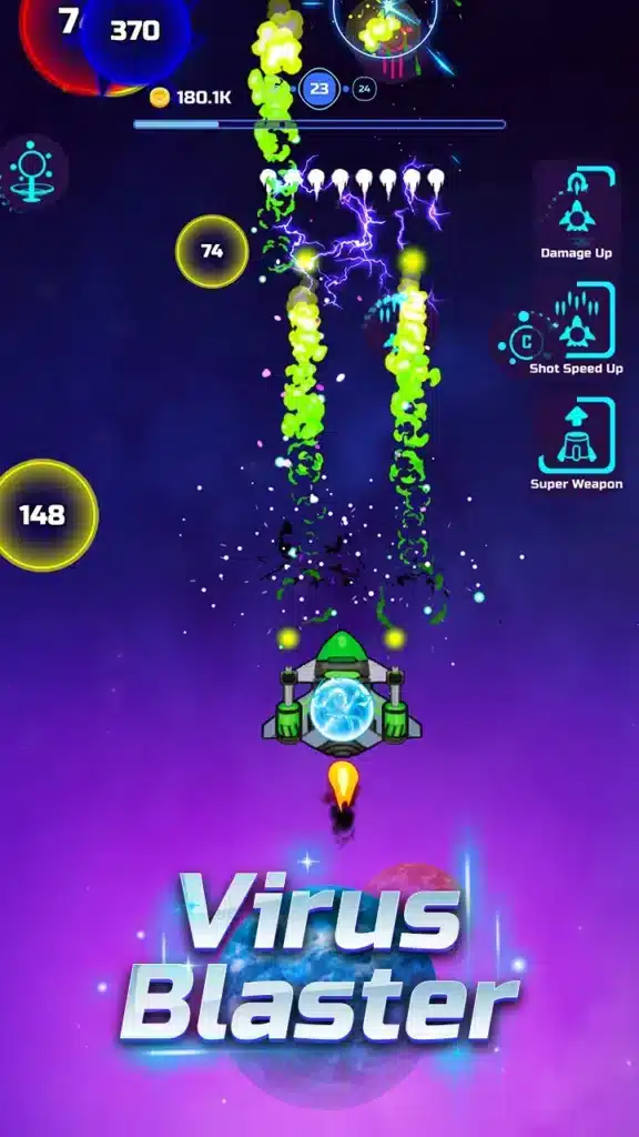 Virus Blaster Shooting game screenshot 3