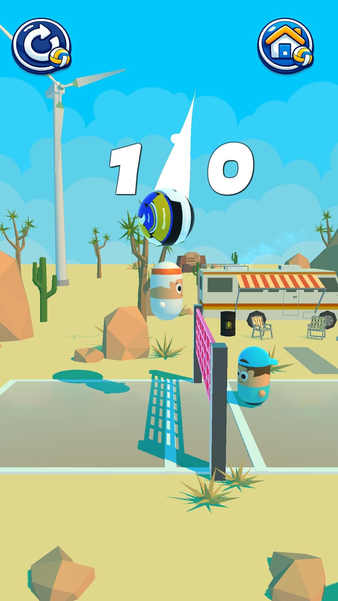 Volley Master 3D Casual Game Unity screenshot 9
