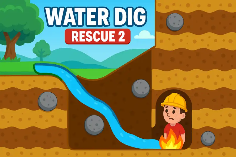 Water Dig Rescue 2 SellUnitySourceCode screenshot 3
