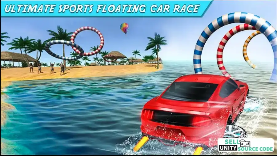Water Surfer Car Race 2018 SellUnitySourceCode  screenshot 4