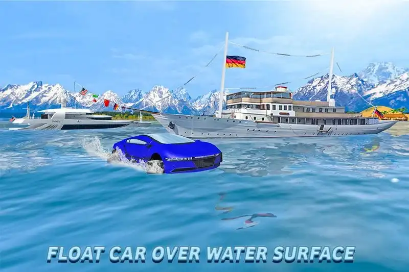 Water Surfer Floating Car SellUnitySourceCode screenshot 3