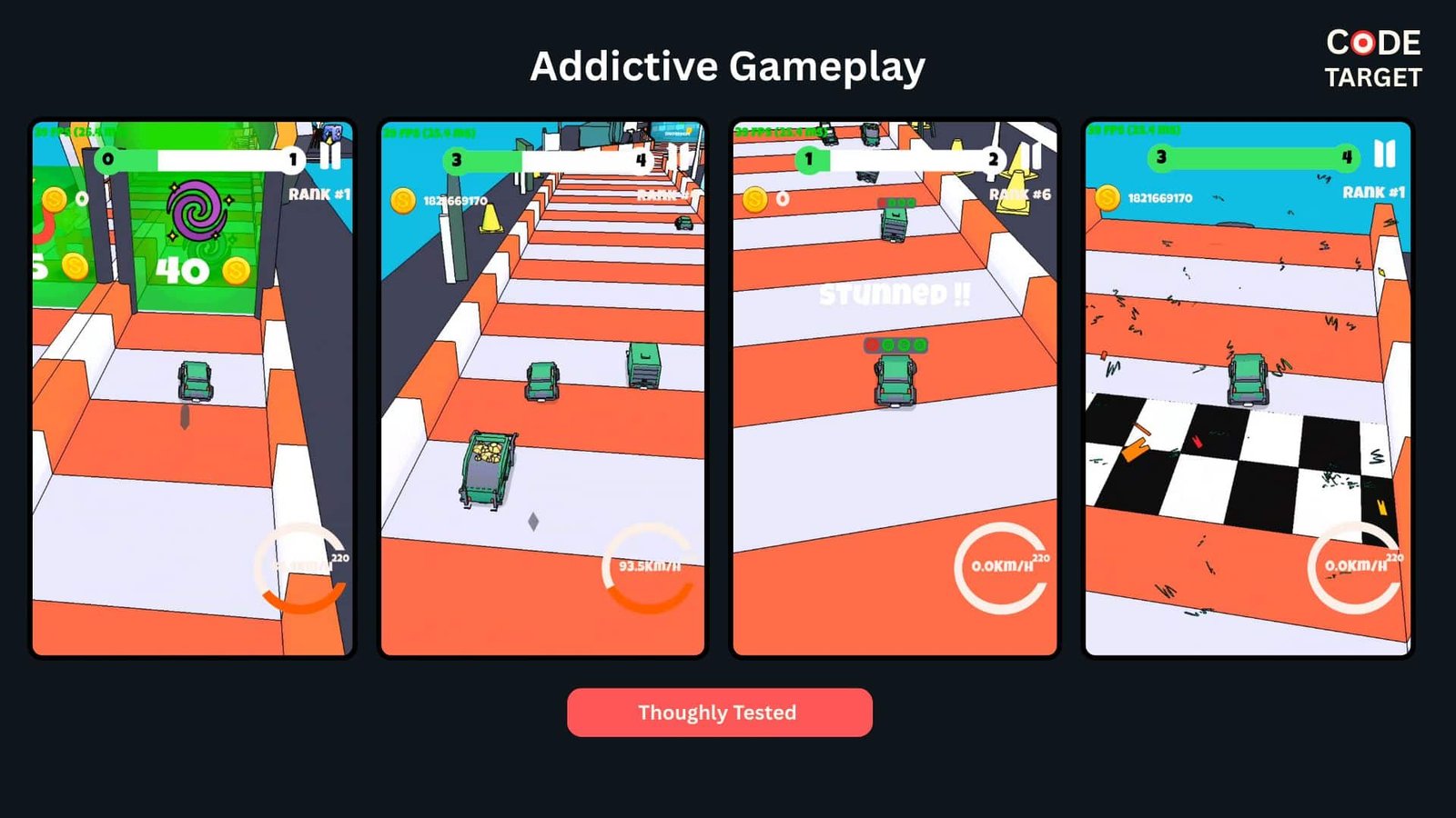 Wheel Rush - Complete Unity Game And Editor screenshot 2