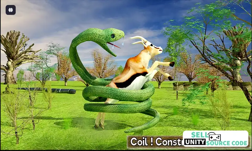 Wild Anaconda Simulator – Snake Attack Survival – SellUnitySourceCode.com screenshot 5