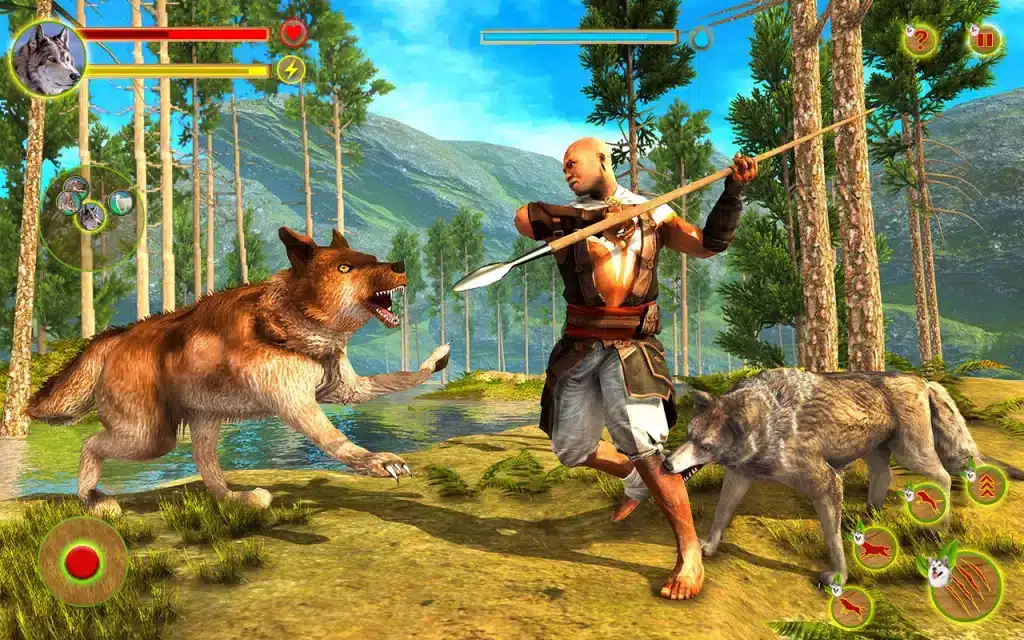 Wolf Simulator Attack Games 3D SellUnitySourceCode screenshot 4