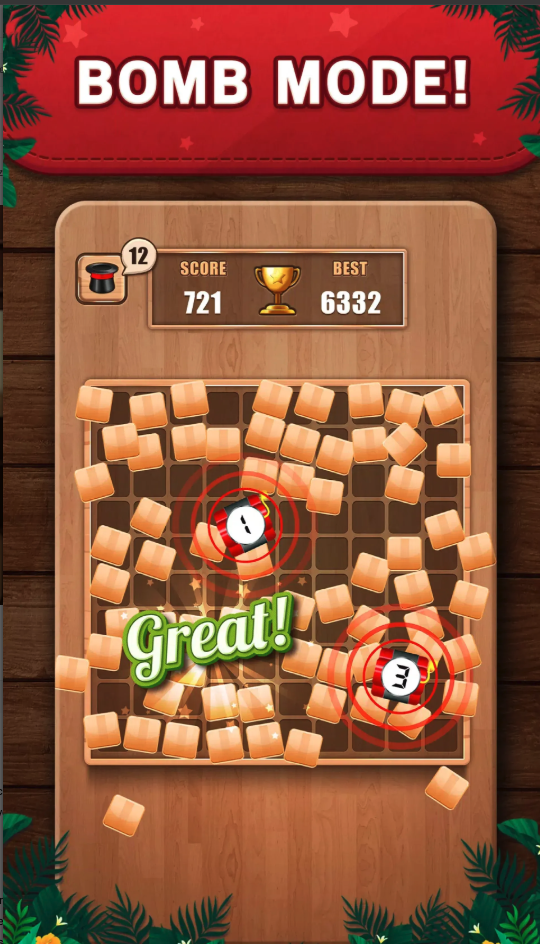 Wooden 100 Block Puzzle Game screenshot 4