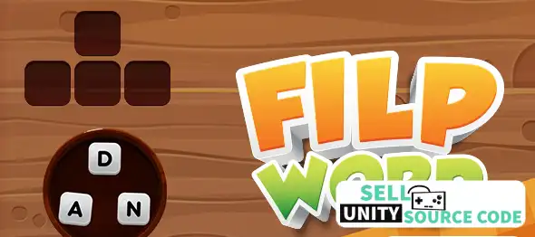 Word Flip : Unity Full Game SellUnitySourceCode screenshot 2