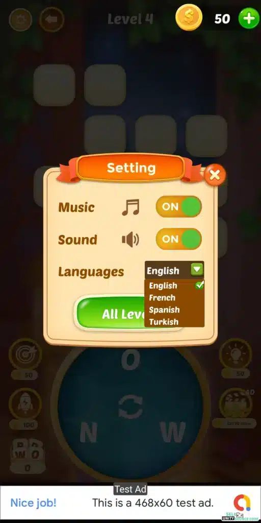 Word Legend Puzzle SellUnitySourceCode screenshot 5