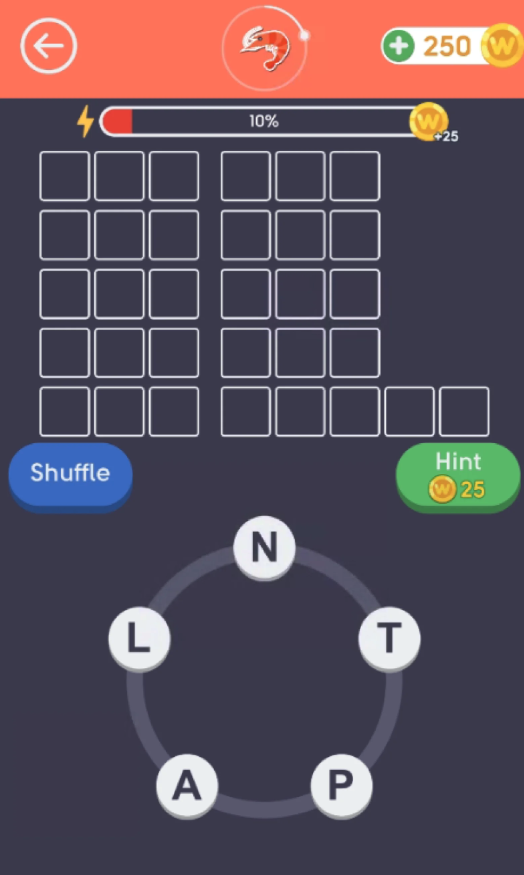 Word Search Sea - Word Puzzle screenshot 2
